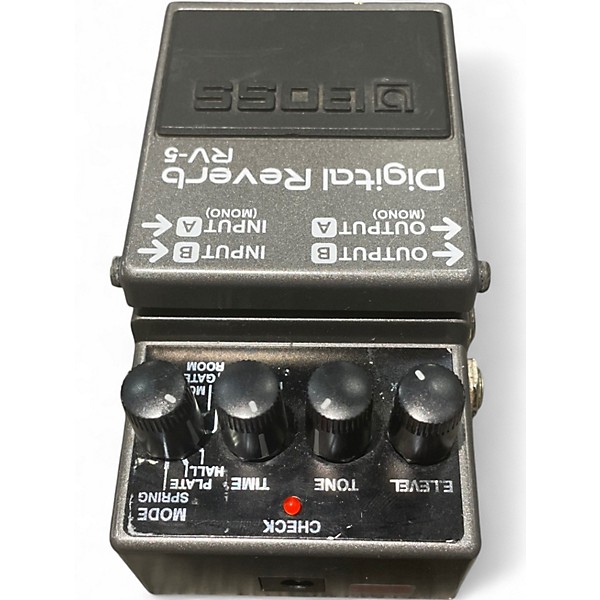 Used BOSS RV5 Digital Reverb Effect Pedal