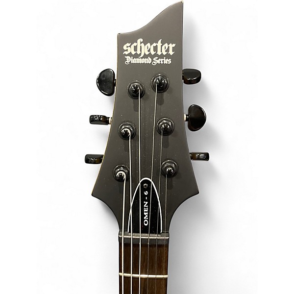 Used Schecter Guitar Research Omen 6 Mahogany Solid Body Electric Guitar