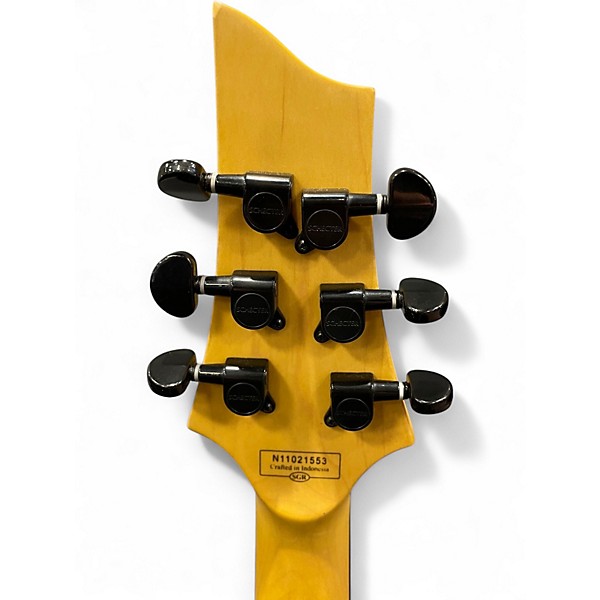 Used Schecter Guitar Research Omen 6 Mahogany Solid Body Electric Guitar