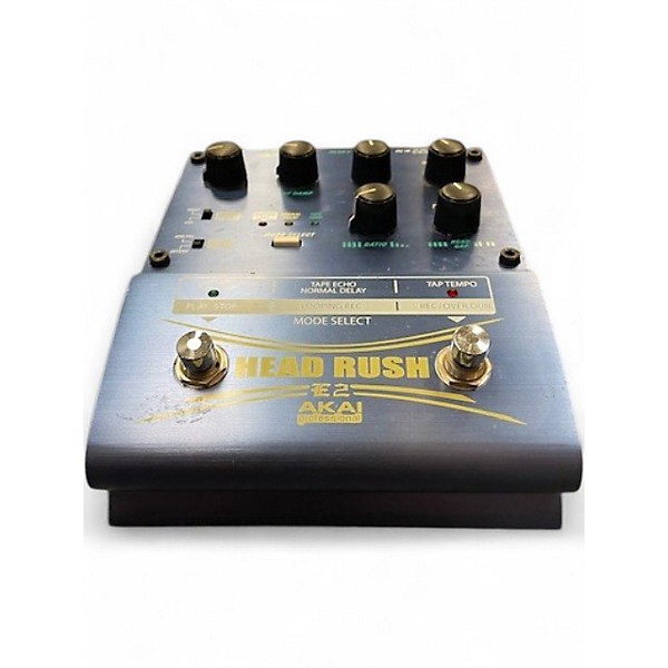 Used Akai Professional E2 Headrush Delay/Looper Effect Pedal