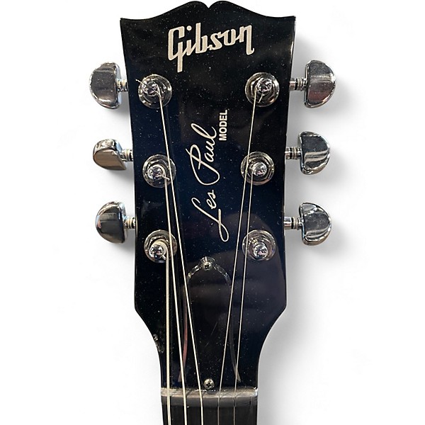 Used Gibson Les Paul Studio Dark Black Solid Body Electric Guitar