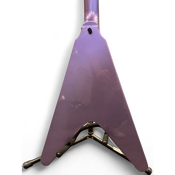 Used Epiphone Kirk Hammett '79 Flying V Purple Solid Body Electric Guitar