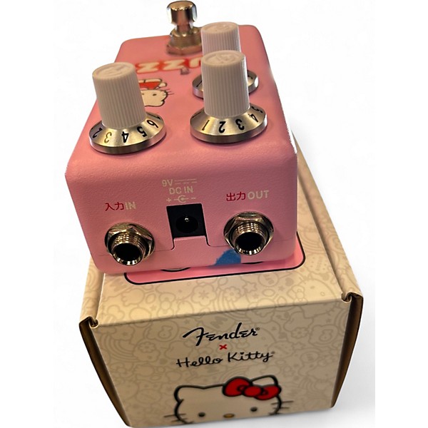 Used Fender hello kitty fuzz Effect Pedal