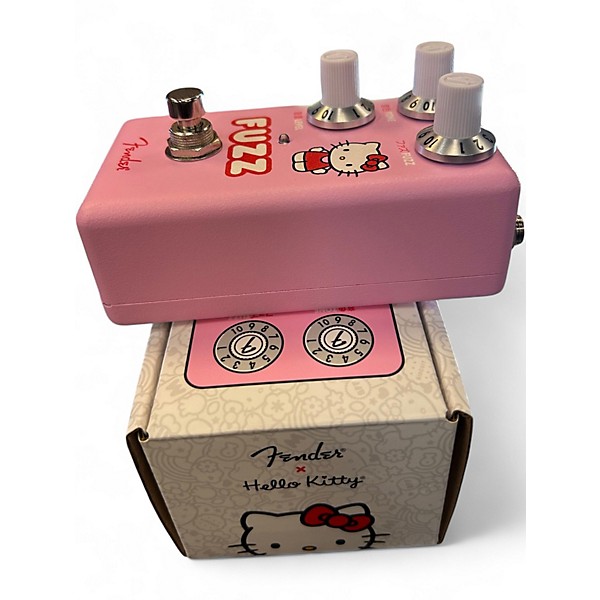 Used Fender hello kitty fuzz Effect Pedal