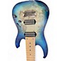 Used Ibanez RG852 Flame Maple Blue Solid Body Electric Guitar