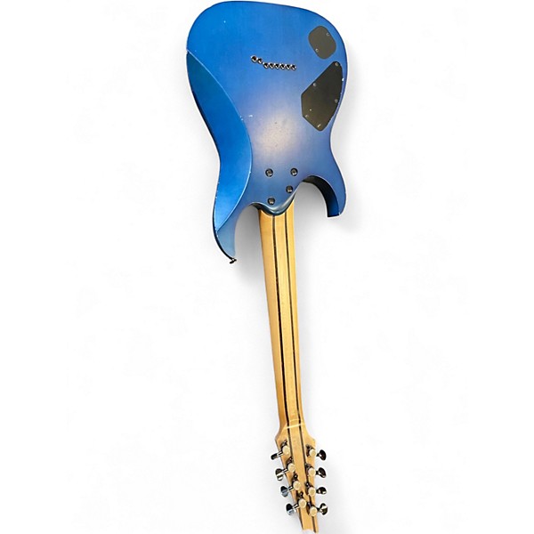 Used Ibanez RG852 Flame Maple Blue Solid Body Electric Guitar