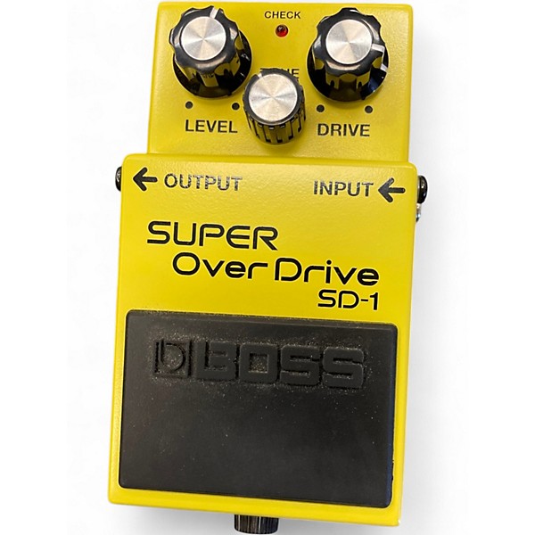 Used BOSS SD1 Super Overdrive Effect Pedal
