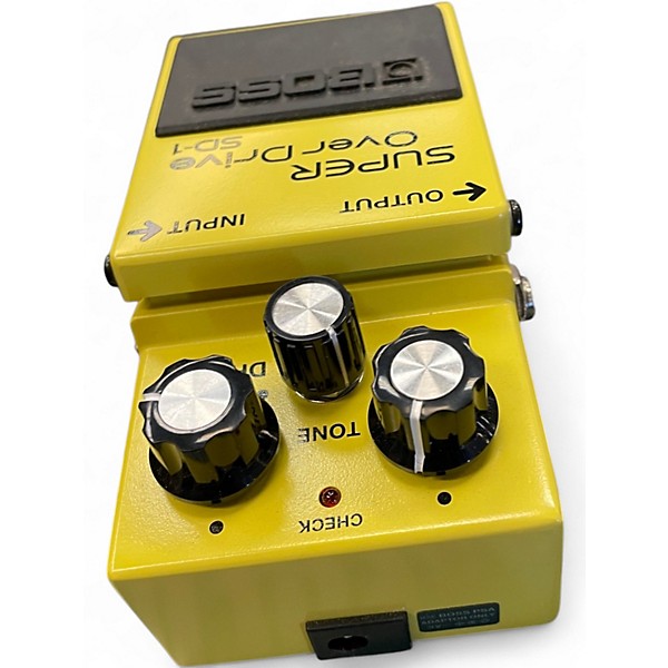 Used BOSS SD1 Super Overdrive Effect Pedal