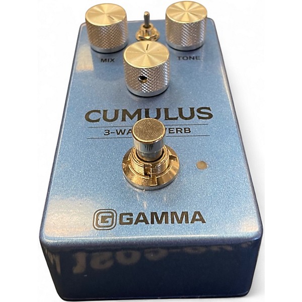 Used GAMMA CUMULUS 3 Way Reverb Effect Pedal