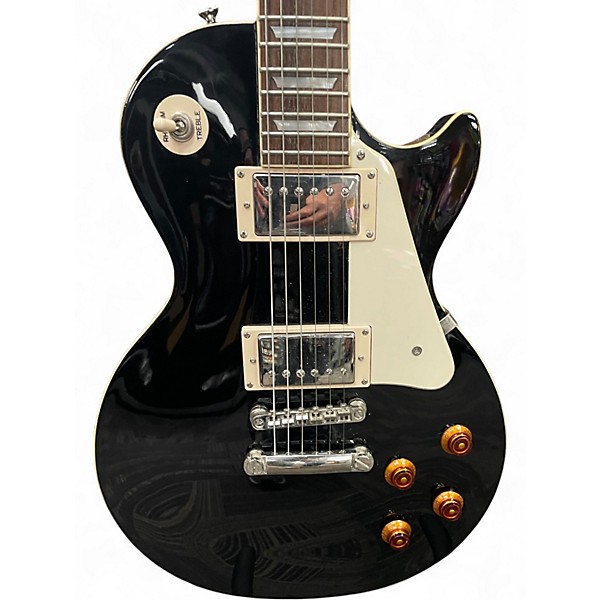 Used Epiphone Les Paul Standard Black Solid Body Electric Guitar