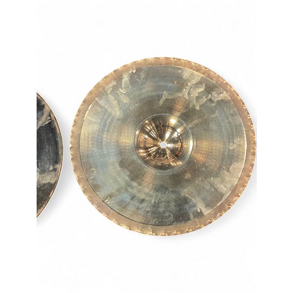 Used Zildjian 14in A Custom Mastersound Hi Hat Pair Cymbal