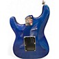 Used Fender American Ultra Luxe Stratocaster BLUE FLAME Solid Body Electric Guitar