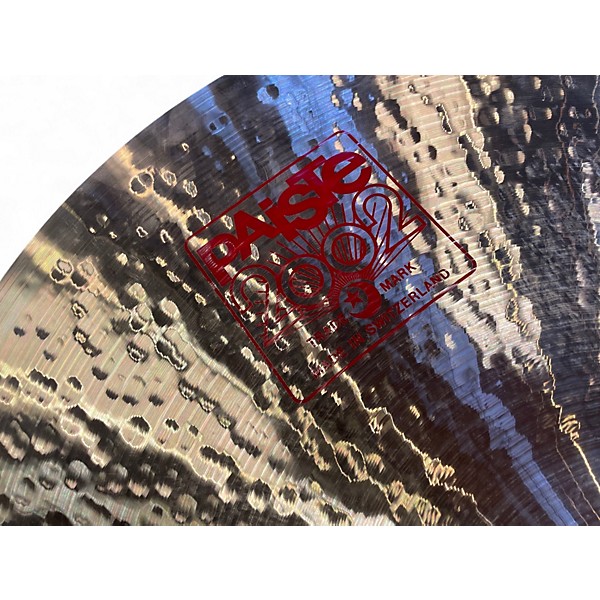 Used Paiste 22in Heavy Ride Cymbal