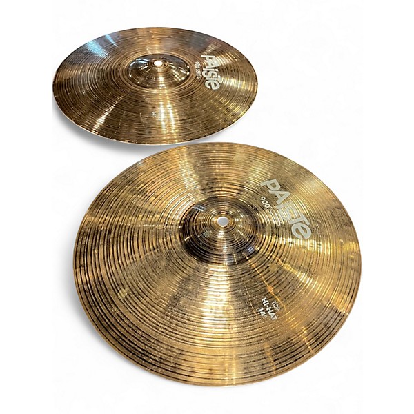 Used Paiste 14in 900 SERIES HI HAT PAIR Cymbal