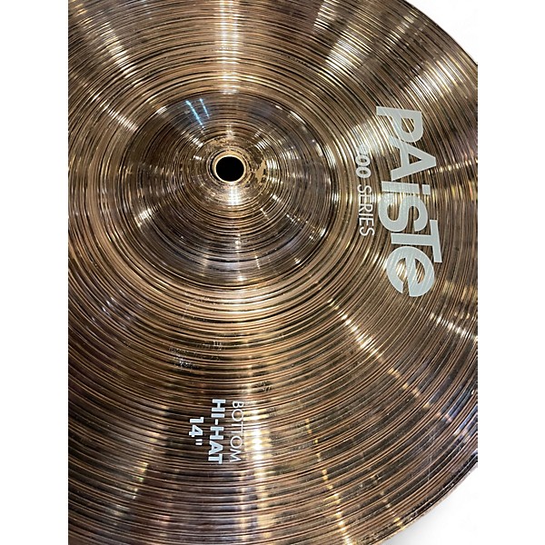 Used Paiste 14in 900 SERIES HI HAT PAIR Cymbal
