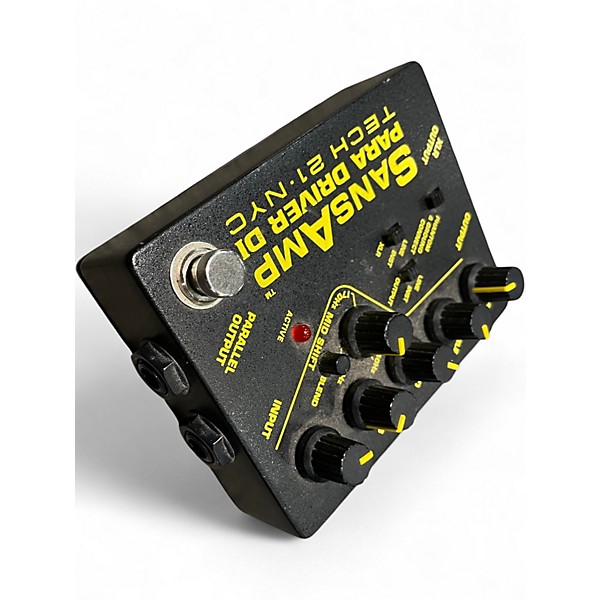 Used Tech 21 SansAmp Para Driver DI Preamp Pedal Pedal