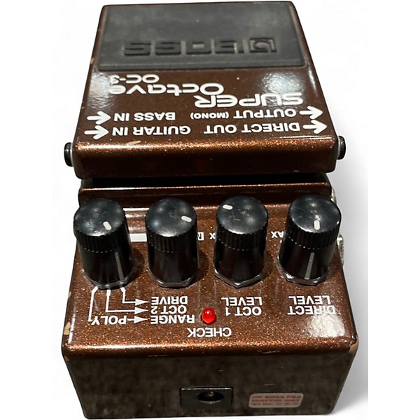 Used BOSS OC3 Super Octave Effect Pedal
