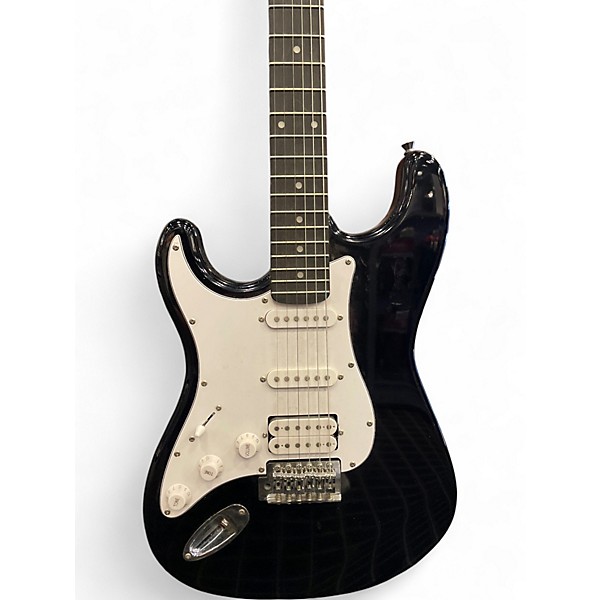 Used Donner standard series Black and White Electric Guitar