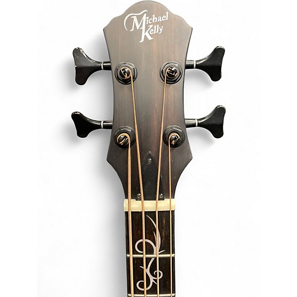 Used Michael Kelly DRAGONFLY MKD4S MASACAR EBONY Ebony Acoustic Bass Guitar