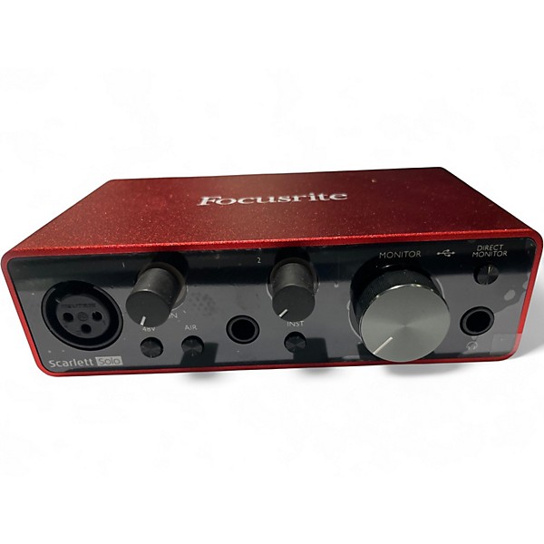 Used Focusrite Scarlett Solo Gen 3 Audio Interface