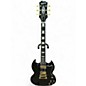 Used 2024 Epiphone SG Custom Ebony Solid Body Electric Guitar thumbnail