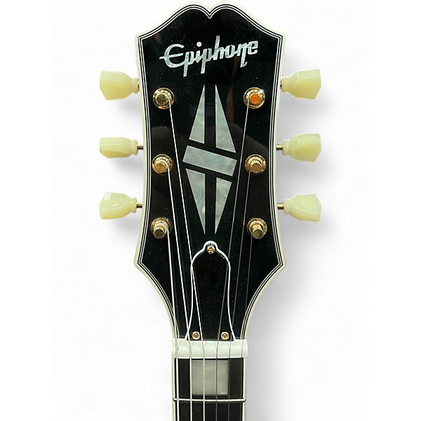 Used 2024 Epiphone SG Custom Ebony Solid Body Electric Guitar