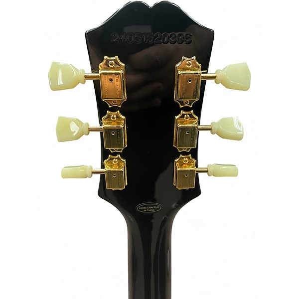 Used 2024 Epiphone SG Custom Ebony Solid Body Electric Guitar