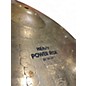 Used Zildjian 22in Heavy Power Ride Cymbal