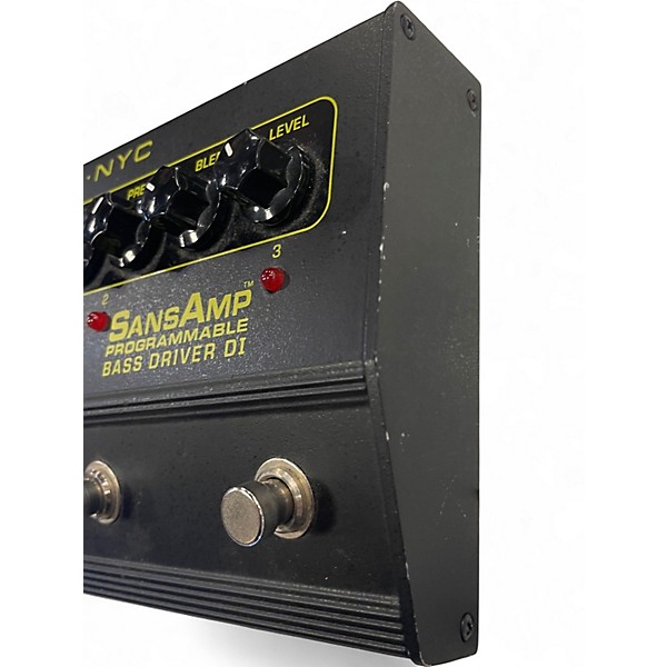 Used Tech 21 Sansamp PBDR Bass Driver DI Bass Effect Pedal