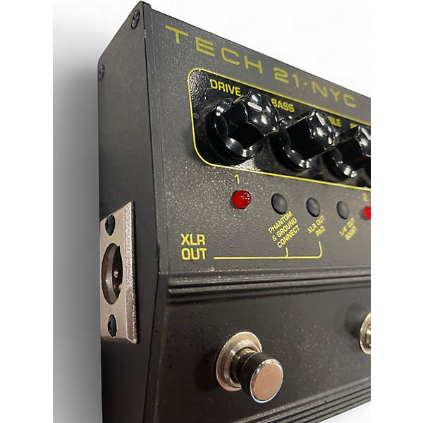 Used Tech 21 Sansamp PBDR Bass Driver DI Bass Effect Pedal