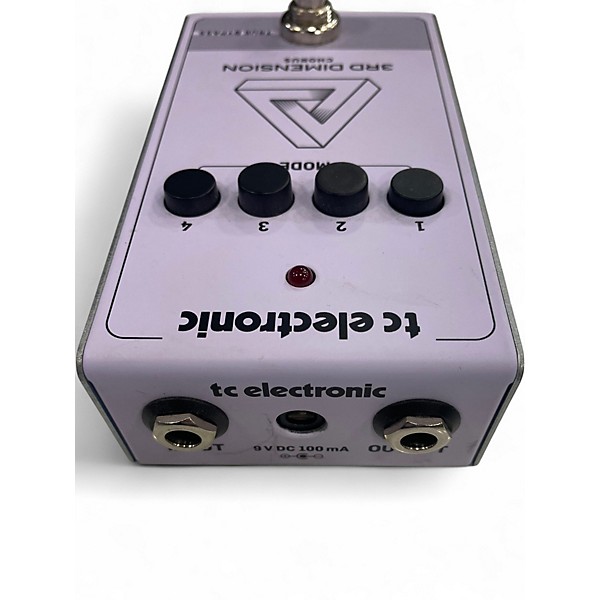 Used TC Electronic 3rd Dimension Chorus Effect Pedal