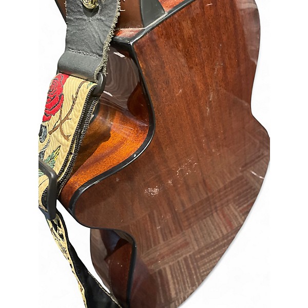 Used Ibanez aeg50n Black Classical Acoustic Electric Guitar