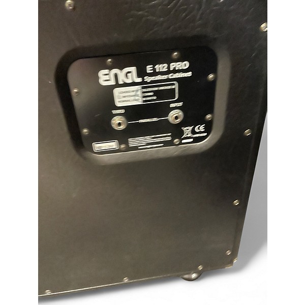 Used ENGL E112V Pro Straight 60W 1x12 Vertical Guitar Cabinet
