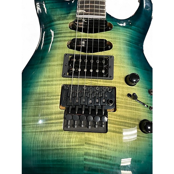 Used Kramer SM-1 Caribbean Blue Parimeter Solid Body Electric Guitar