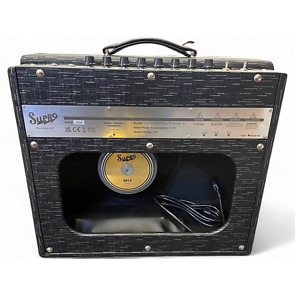 Used Supro tyler bryant black magick reverb 35 watt 1x12 tube combo Tube Guitar Combo Amp