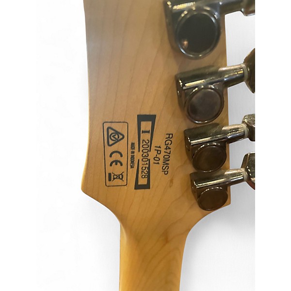 Used Ibanez RG470MSP GREEN Solid Body Electric Guitar