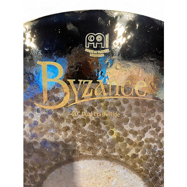 Used MEINL 20in Byzance Dual Crash Ride Cymbal