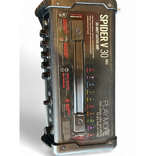 Used Line 6 Spider V 30 1x8 Guitar Combo Amp