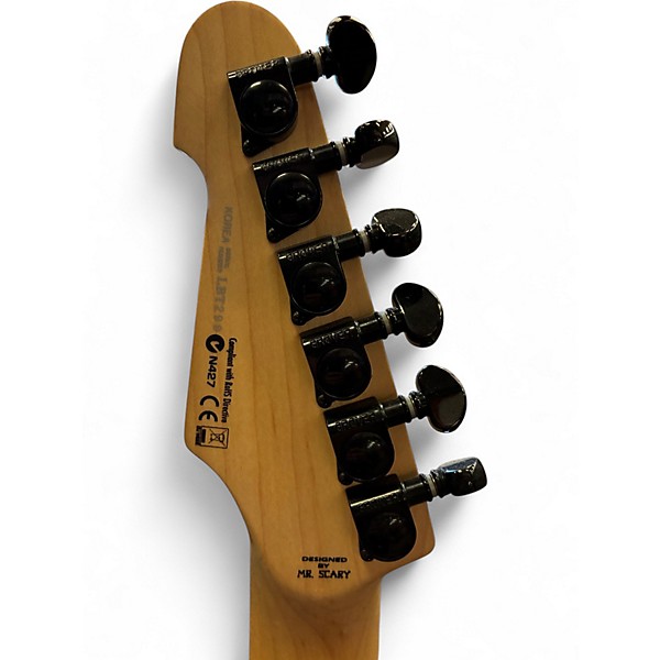 Used ESP LTD BURNT TIGER BY MR SCARY GL #299 OF 330 Natural Solid Body Electric Guitar