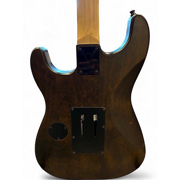 Used ESP LTD BURNT TIGER BY MR SCARY GL #299 OF 330 Natural Solid Body Electric Guitar