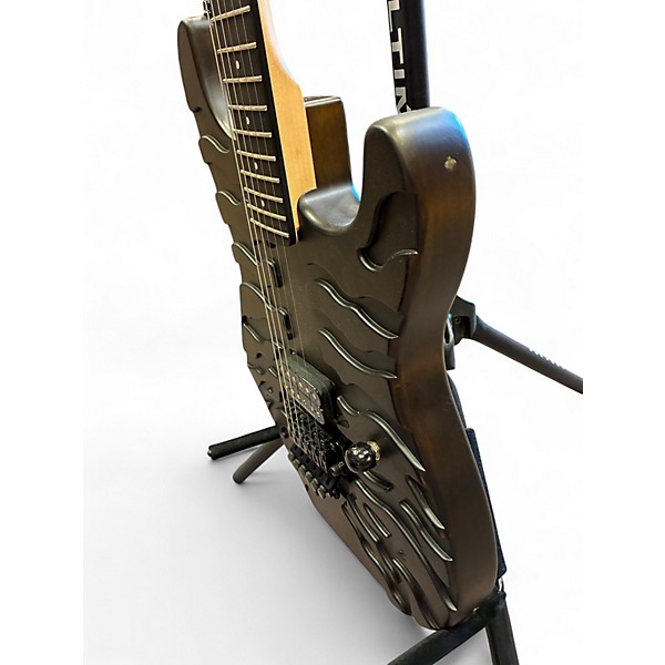 Used ESP LTD BURNT TIGER BY MR SCARY GL #299 OF 330 Natural Solid Body Electric Guitar