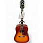 Used Epiphone Inspired by Gibson Hummingbird Cherry Sunburst Acoustic Electric Guitar thumbnail