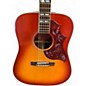 Used Epiphone Inspired by Gibson Hummingbird Cherry Sunburst Acoustic Electric Guitar