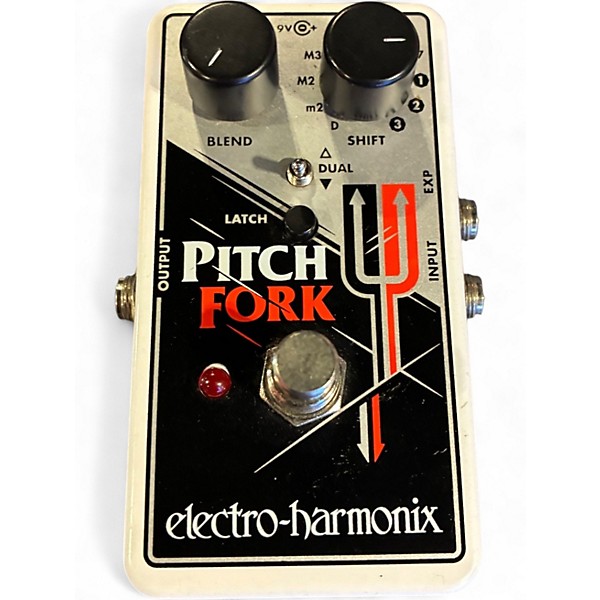 Used Electro-Harmonix Pitch Fork Polyphonic Pitch Shifting Effect Pedal