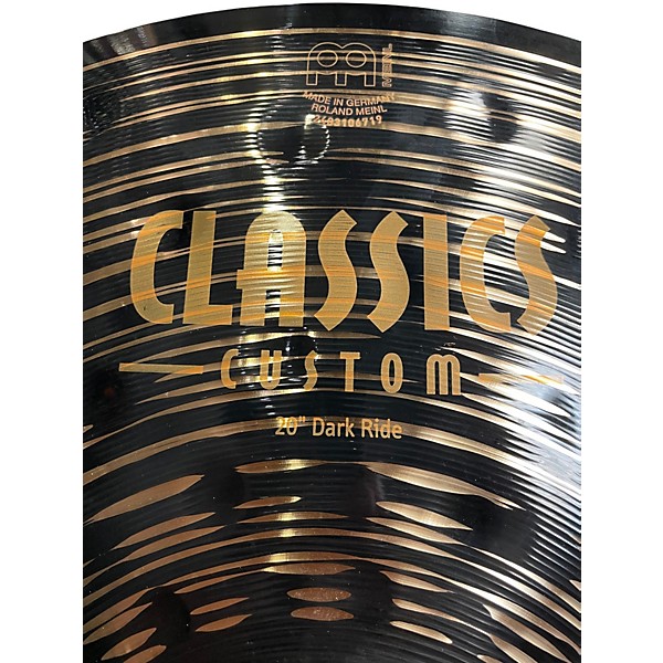 Used MEINL 20in Classics Custom Dark Cymbal