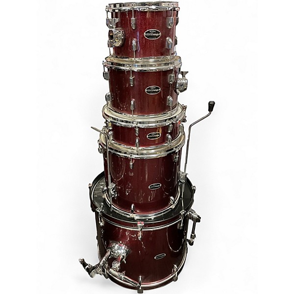 Used PDP by DW 5 Piece CENTERSTAGE RED SPARKLE Drum Kit