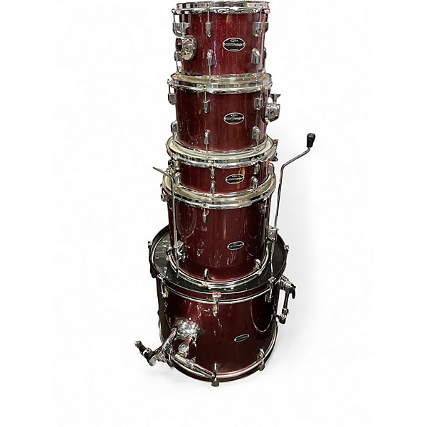 Used PDP by DW 5 Piece CENTERSTAGE RED SPARKLE Drum Kit