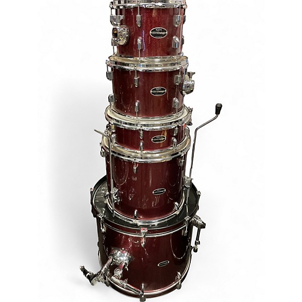 Used PDP by DW 5 Piece CENTERSTAGE RED SPARKLE Drum Kit