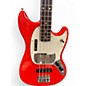 Used Fender Mustang Bass CORAL RED Electric Bass Guitar