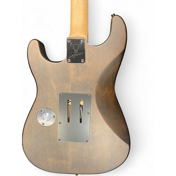 Used ESP GEORGE LYNCH MR. SCARY BURNT TIGER Solid Body Electric Guitar